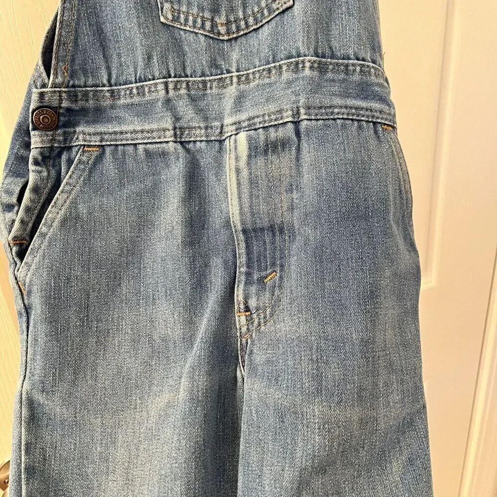 Vintage Levi's Orange Tab Denim Jean Overalls USA Kids Size 5